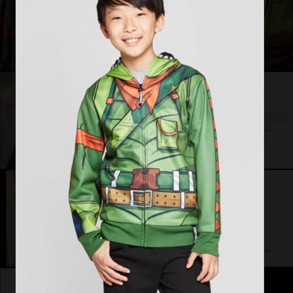 Fortnite Boys Costume Hoodie